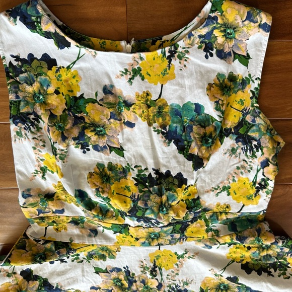 Aranee White Floral Dress size XXL - Picture 3 of 6